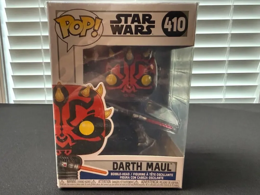 Funko Pop Star Wars Darth Maul 410 Clone Wars Bobble-Head New In Box
